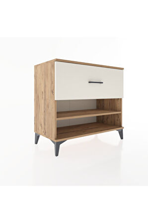 Hyperion Şifonyer Tek Raflı Tek Çekmeceli 88x44x80 Çam-Aytaşı