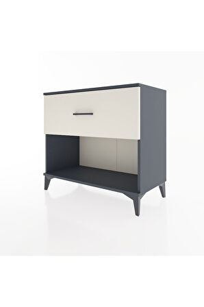 Hyperion Şifonyer Tek Çekmeceli 88x44x80 Antrasit-Aytaşı