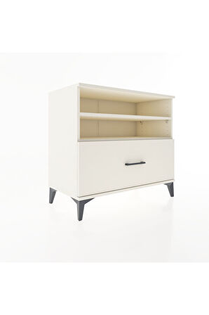 Hyperion Şifonyer 2 Raflı Tek Çekmeceli 88x44x80 Aytaşı-Aytaşı