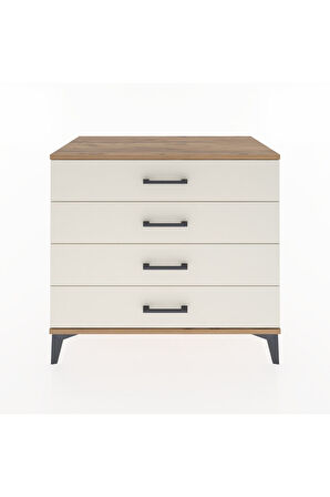 Hyperion Şifonyer 4 Çekmeceli 88x44x80 Çam-Aytaşı