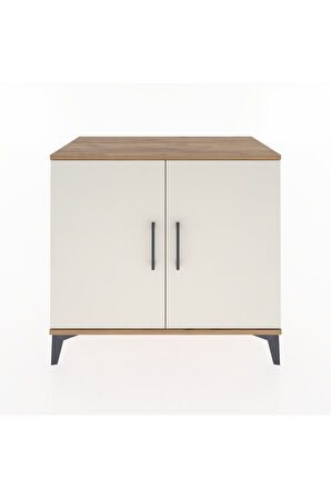 Hyperion Şifonyer Tek Raflı 2 Kapaklı 88x44x80 Çam-Aytaşı