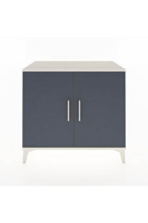 Hyperion Şifonyer 2 Kapaklı 88x44x80 Aytaşı-Antrasit