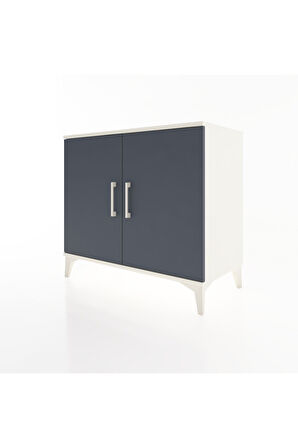 Hyperion Şifonyer 2 Kapaklı 88x44x80 Aytaşı-Antrasit