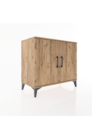 Hyperion Şifonyer 2 Kapaklı 88x44x80 Çam-Çam