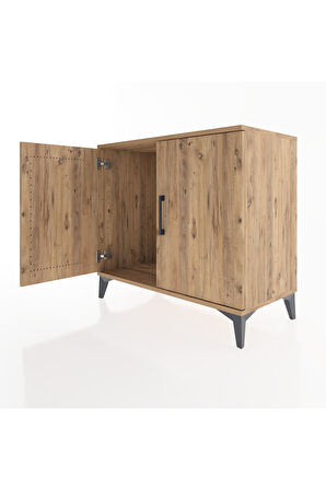 Hyperion Şifonyer 2 Kapaklı 88x44x80 Çam-Çam