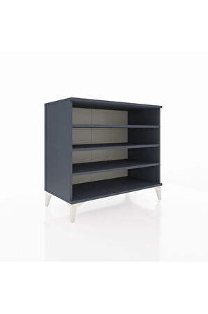 Hyperion Şifonyer 3 Raflı 88x44x80 Antrasit-Antrasit