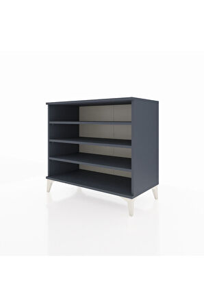 Hyperion Şifonyer 3 Raflı 88x44x80 Antrasit-Antrasit