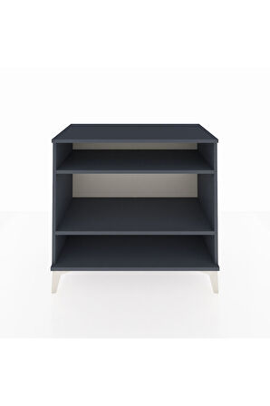 Hyperion Şifonyer 2 Raflı 88x44x80 Antrasit-Antrasit