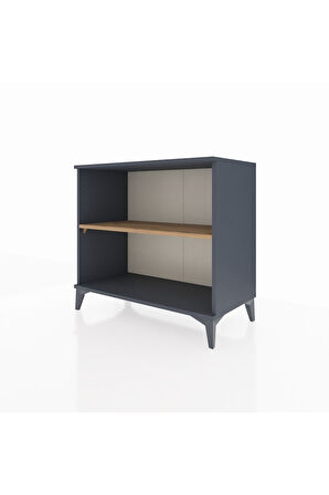 Hyperion Şifonyer Tek Raflı 88x44x80 Antrasit-Çam