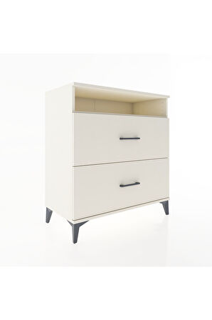 Hyperion Şifonyer Tek Raflı 2 Çekmeceli 88x44x96 Aytaşı-Aytaşı