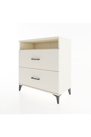 Hyperion Şifonyer Tek Raflı 2 Çekmeceli 88x44x96 Aytaşı-Aytaşı