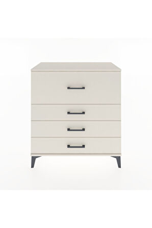 Hyperion Şifonyer 4 Çekmeceli 88x44x96 Aytaşı-Aytaşı