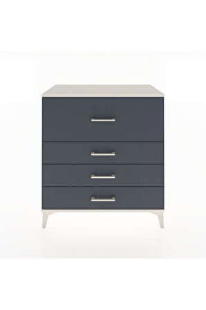 Hyperion Şifonyer 4 Çekmeceli 88x44x96 Aytaşı-Antrasit