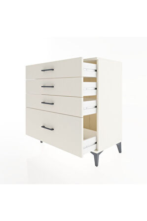 Hyperion Şifonyer 4 Çekmeceli 88x44x96 Aytaşı-Aytaşı