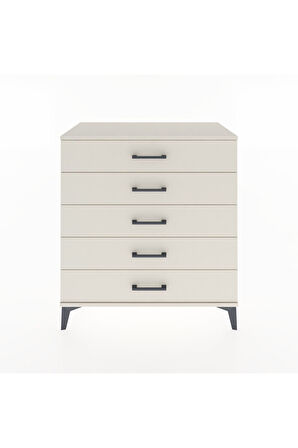 Hyperion Şifonyer 5 Çekmeceli 88x44x96 Aytaşı-Aytaşı