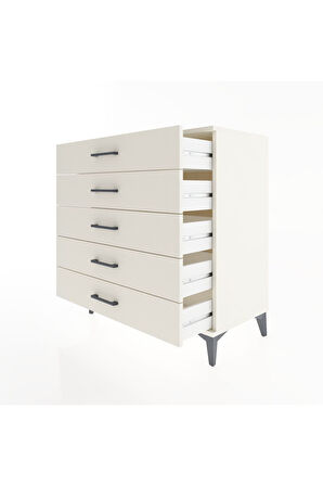 Hyperion Şifonyer 5 Çekmeceli 88x44x96 Aytaşı-Aytaşı