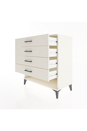 Hyperion Şifonyer 4 Çekmeceli 88x44x96 Aytaşı-Aytaşı