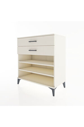 Hyperion Şifonyer 2 Raflı 2 Çekmeceli 88x44x96 Aytaşı-Aytaşı