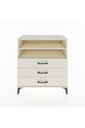 Hyperion Şifonyer 2 Raflı 3 Çekmeceli 88x44x96 Aytaşı-Aytaşı