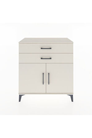 Hyperion Şifonyer 2 Çekmeceli 2 Kapaklı 88x44x96 Aytaşı-Aytaşı