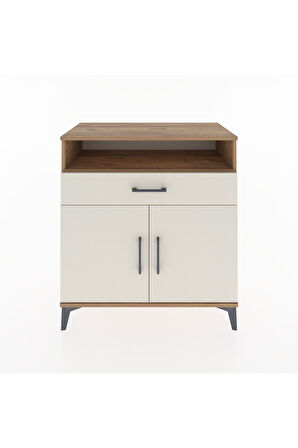 Hyperion Şifonyer Tek Çekmeceli 2 Kapaklı 88x44x96 Çam-Aytaşı