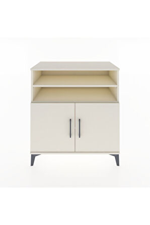 Hyperion Şifonyer 3 Raflı 2 Kapaklı 88x44x96 Aytaşı-Aytaşı