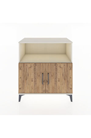 Hyperion Şifonyer 3 Raflı 2 Kapaklı 88x44x96 Aytaşı-Çam