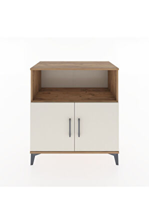 Hyperion Şifonyer 3 Raflı 2 Kapaklı 88x44x96 Çam-Aytaşı