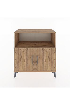 Hyperion Şifonyer 2 Raflı 2 Kapaklı 88x44x96 Çam-Çam