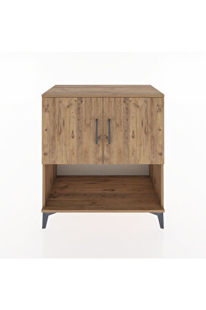 Hyperion Şifonyer 3 Raflı 2 Kapaklı 88x44x96 Çam-Çam