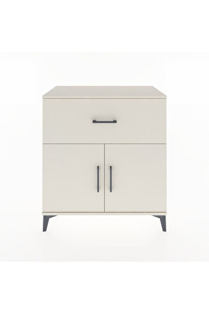 Hyperion Şifonyer Tek Çekmeceli 2 Kapaklı 88x44x96 Aytaşı-Aytaşı