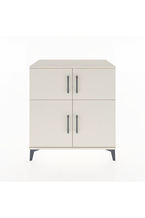 Hyperion Şifonyer 2 Raflı 4 Kapaklı 88x44x96 Aytaşı-Aytaşı