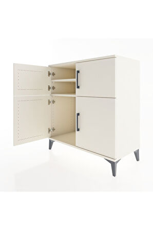 Hyperion Şifonyer 2 Raflı 4 Kapaklı 88x44x96 Aytaşı-Aytaşı