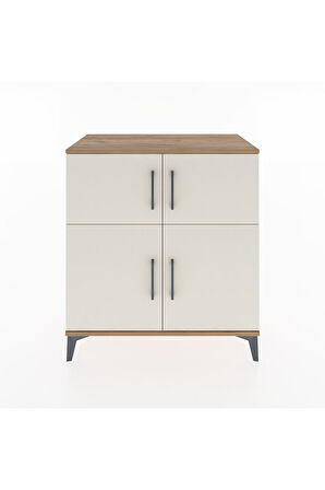 Hyperion Şifonyer 2 Raflı 4 Kapaklı 88x44x96 Çam-Aytaşı