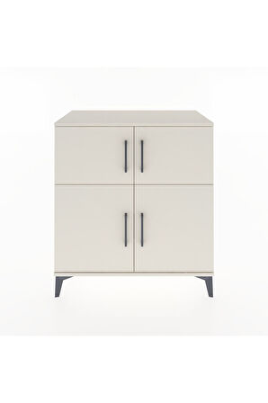 Hyperion Şifonyer 3 Raflı 4 Kapaklı 88x44x96 Aytaşı-Aytaşı