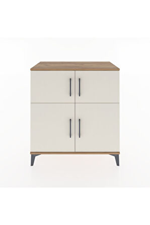 Hyperion Şifonyer 3 Raflı 4 Kapaklı 88x44x96 Çam-Aytaşı