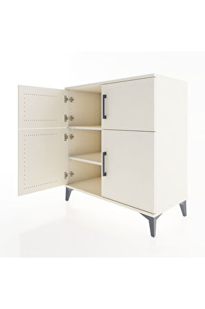 Hyperion Şifonyer 2 Raflı 4 Kapaklı 88x44x96 Aytaşı-Aytaşı