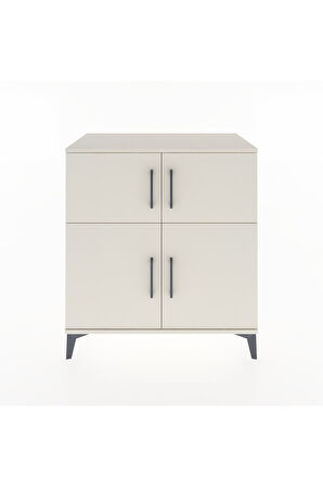 Hyperion Şifonyer Tek Raflı 4 Kapaklı 88x44x96 Aytaşı-Aytaşı
