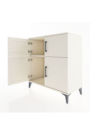 Hyperion Şifonyer Tek Raflı 4 Kapaklı 88x44x96 Aytaşı-Aytaşı