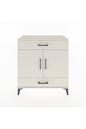 Hyperion Şifonyer 3 Raflı 2 Çekmeceli 2 Kapaklı 88x44x96 Aytaşı-Aytaşı