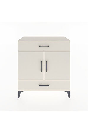Hyperion Şifonyer 2 Raflı 2 Çekmeceli 2 Kapaklı 88x44x96 Aytaşı-Aytaşı