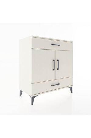 Hyperion Şifonyer 2 Raflı 2 Çekmeceli 2 Kapaklı 88x44x96 Aytaşı-Aytaşı