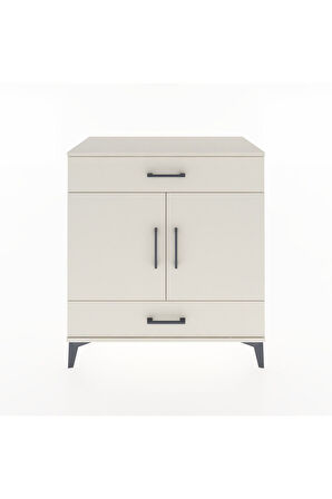 Hyperion Şifonyer 2 Çekmeceli 2 Kapaklı 88x44x96 Aytaşı-Aytaşı