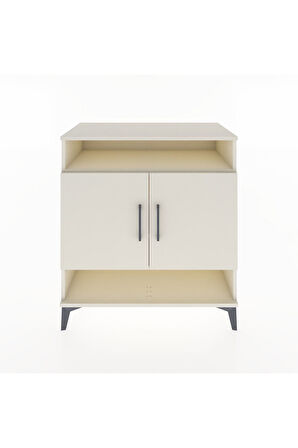 Hyperion Şifonyer 4 Raflı 2 Kapaklı 88x44x96 Aytaşı-Aytaşı