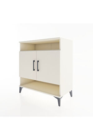 Hyperion Şifonyer 4 Raflı 2 Kapaklı 88x44x96 Aytaşı-Aytaşı