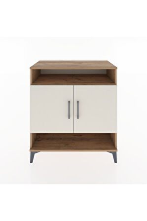 Hyperion Şifonyer 4 Raflı 2 Kapaklı 88x44x96 Çam-Aytaşı