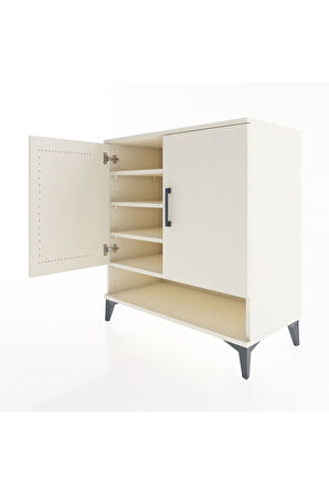 Hyperion Şifonyer 4 Raflı 2 Kapaklı 88x44x96 Aytaşı-Aytaşı