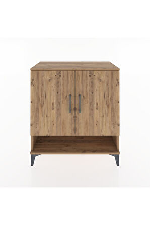 Hyperion Şifonyer 3 Raflı 2 Kapaklı 88x44x96 Çam-Çam