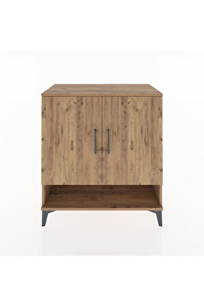 Hyperion Şifonyer 2 Raflı 2 Kapaklı 88x44x96 Çam-Çam