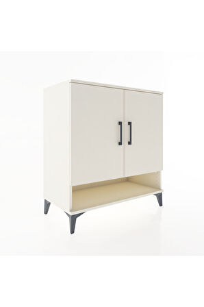 Hyperion Şifonyer Tek Raflı 2 Kapaklı 88x44x96 Aytaşı-Aytaşı